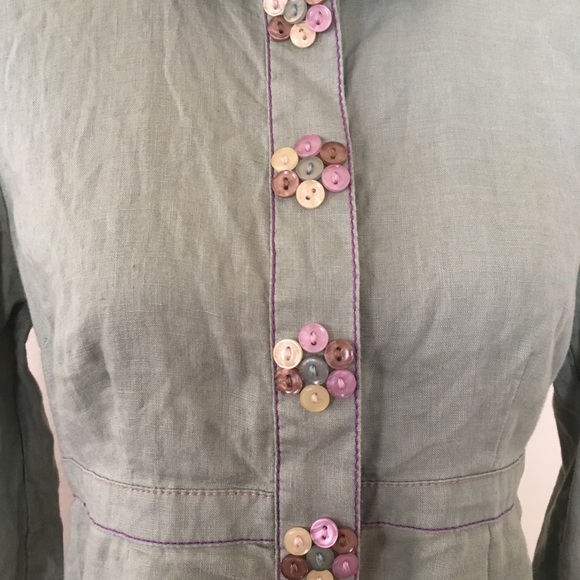 Linen tunic, Boden USA. Perfect for EASTER - Picture 4 of 7